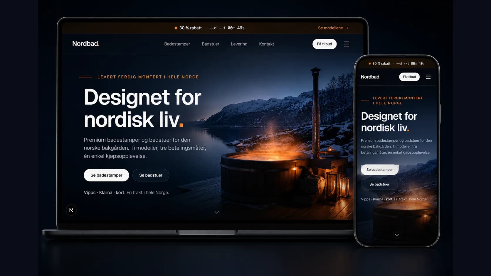 Skjermbilde av Nordbad